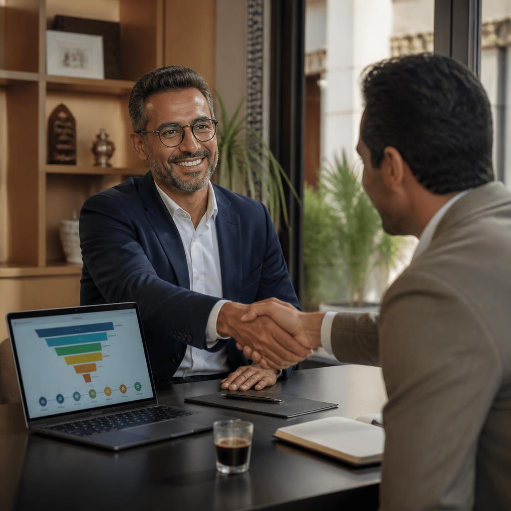 Illustration principale de l'article : Du devis à l'encaissement : automatiser tout le cycle dans Odoo — et le ROI réel pour une PME marocaine
