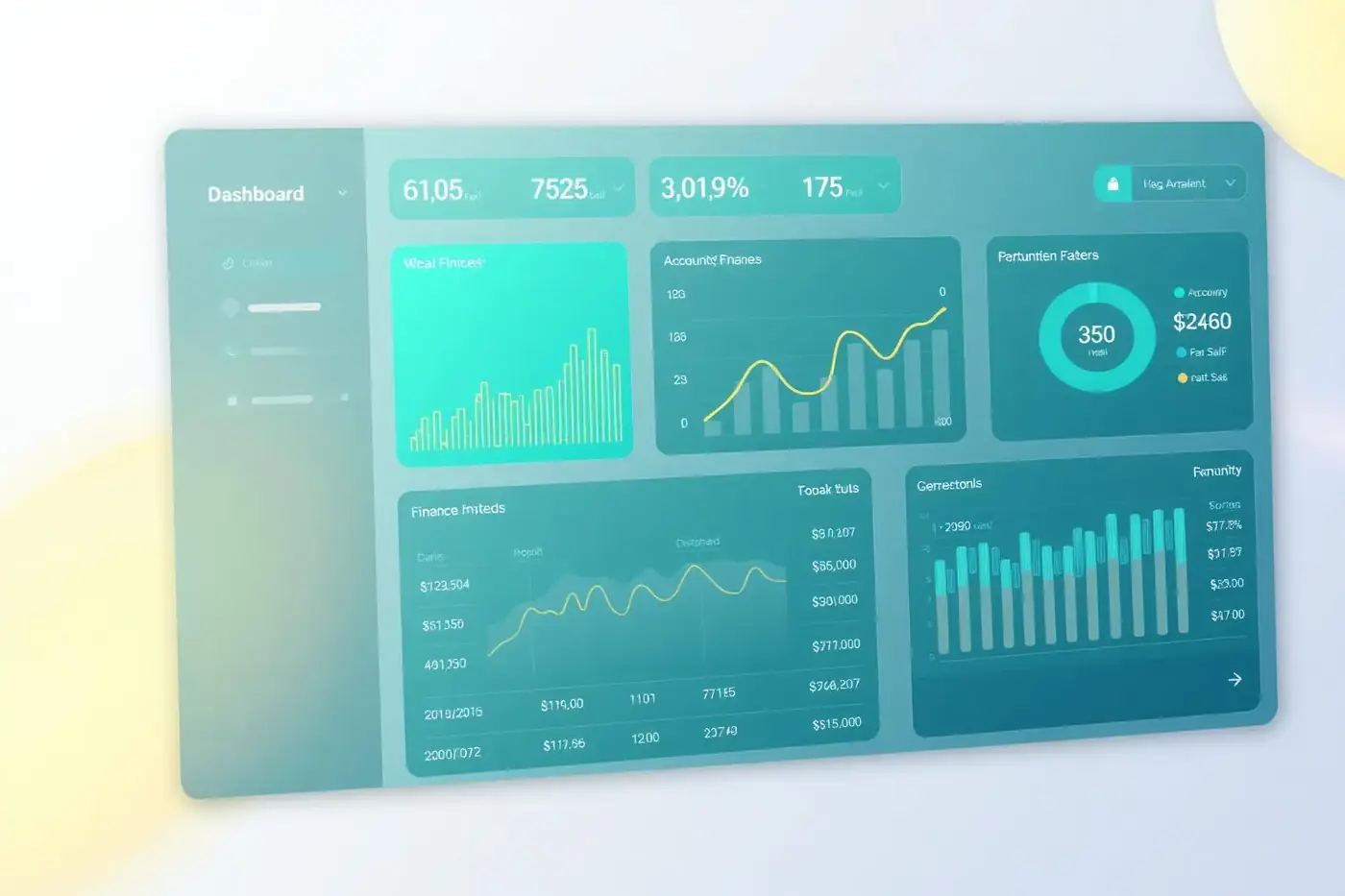 Illustration sectorielle — Finance & conseil